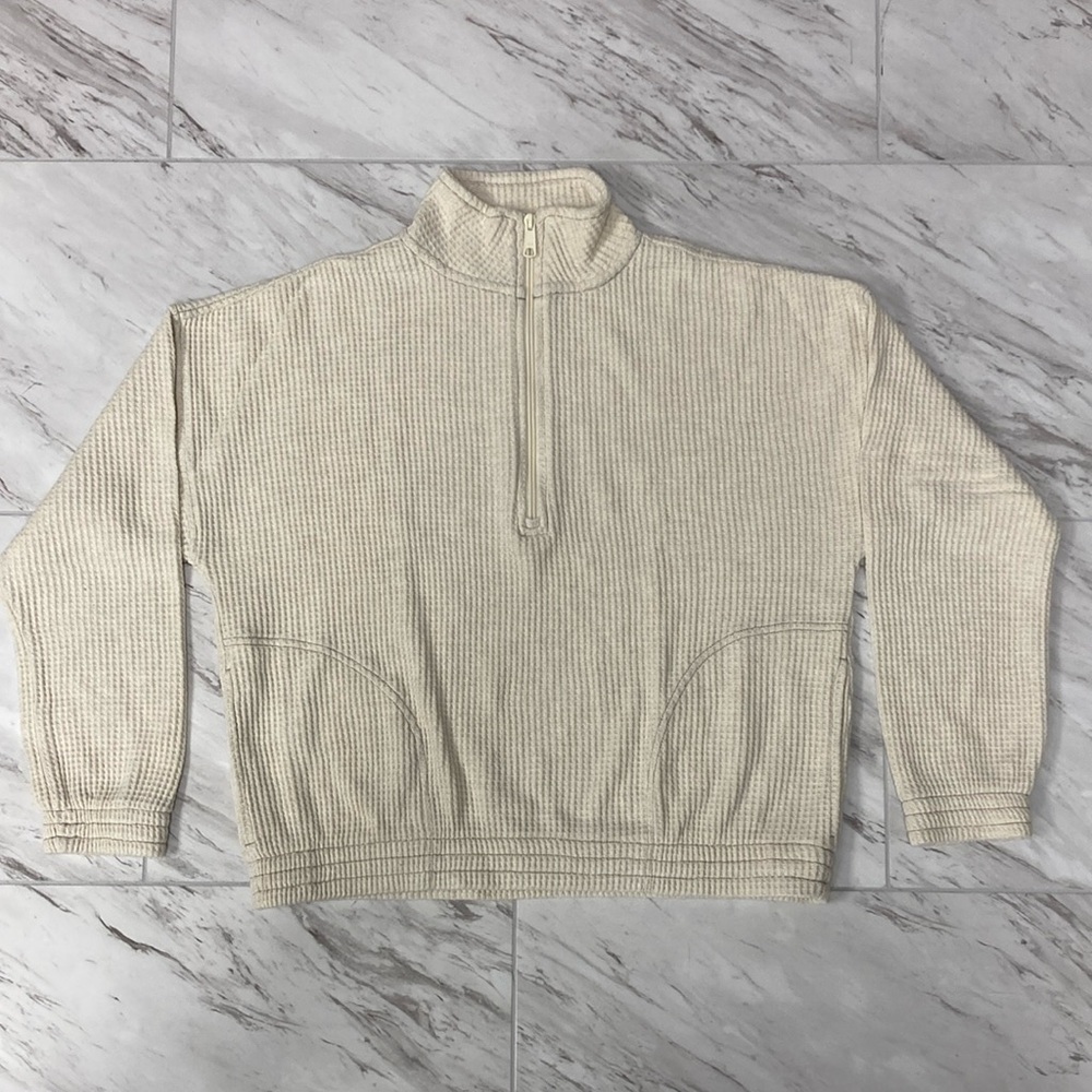 AERIE lightweight 1/2 zip top